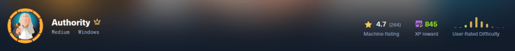 HackTheBox Authority